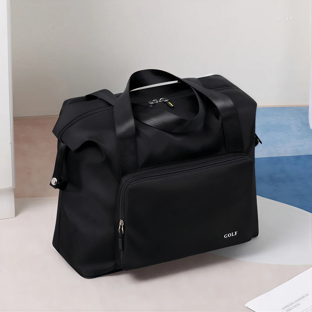 Sac à main de voyage noir - Valmir, sac à main pratique pour golf et loisirs