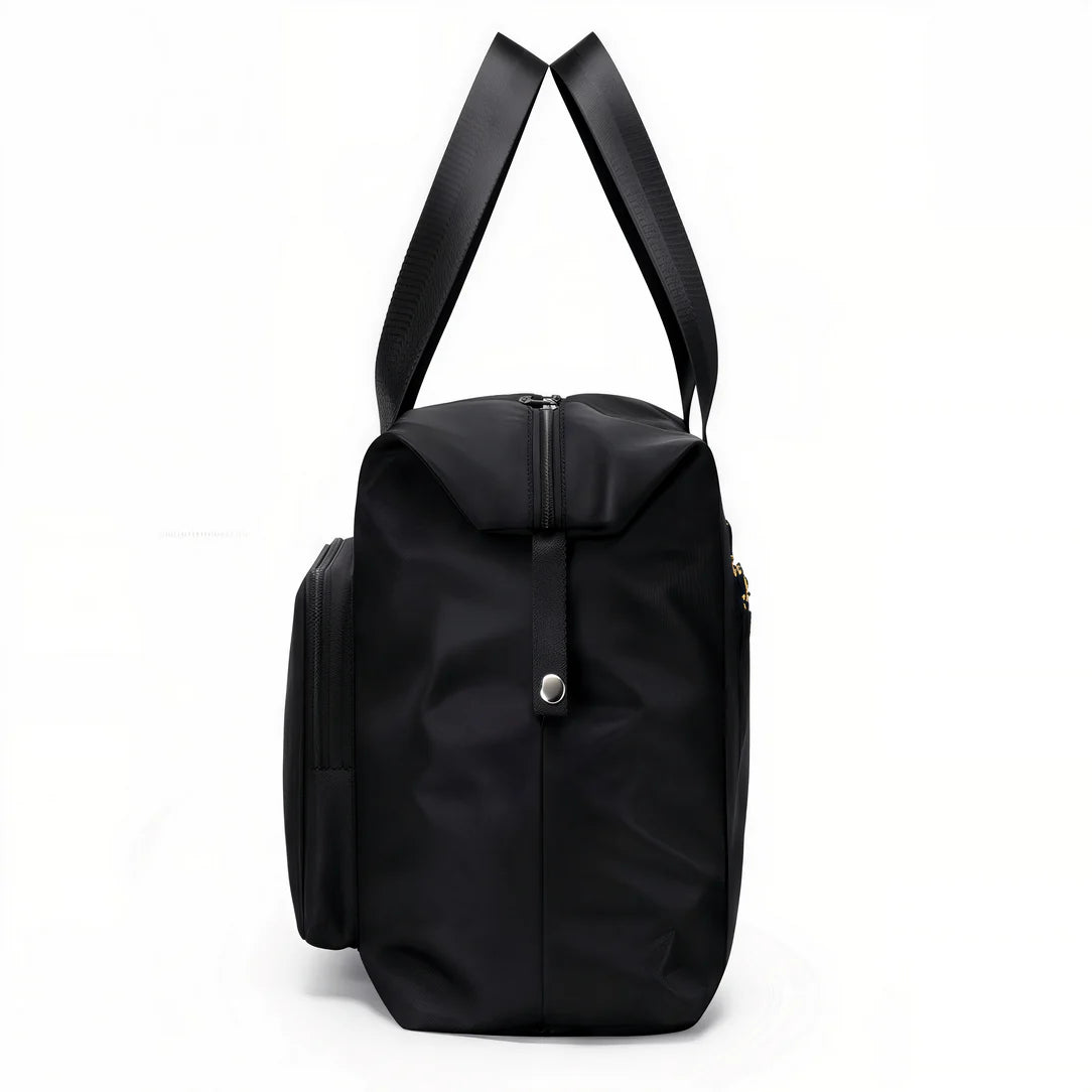 Sac à main de voyage noir en nylon dans le sac à main de voyage Valmir