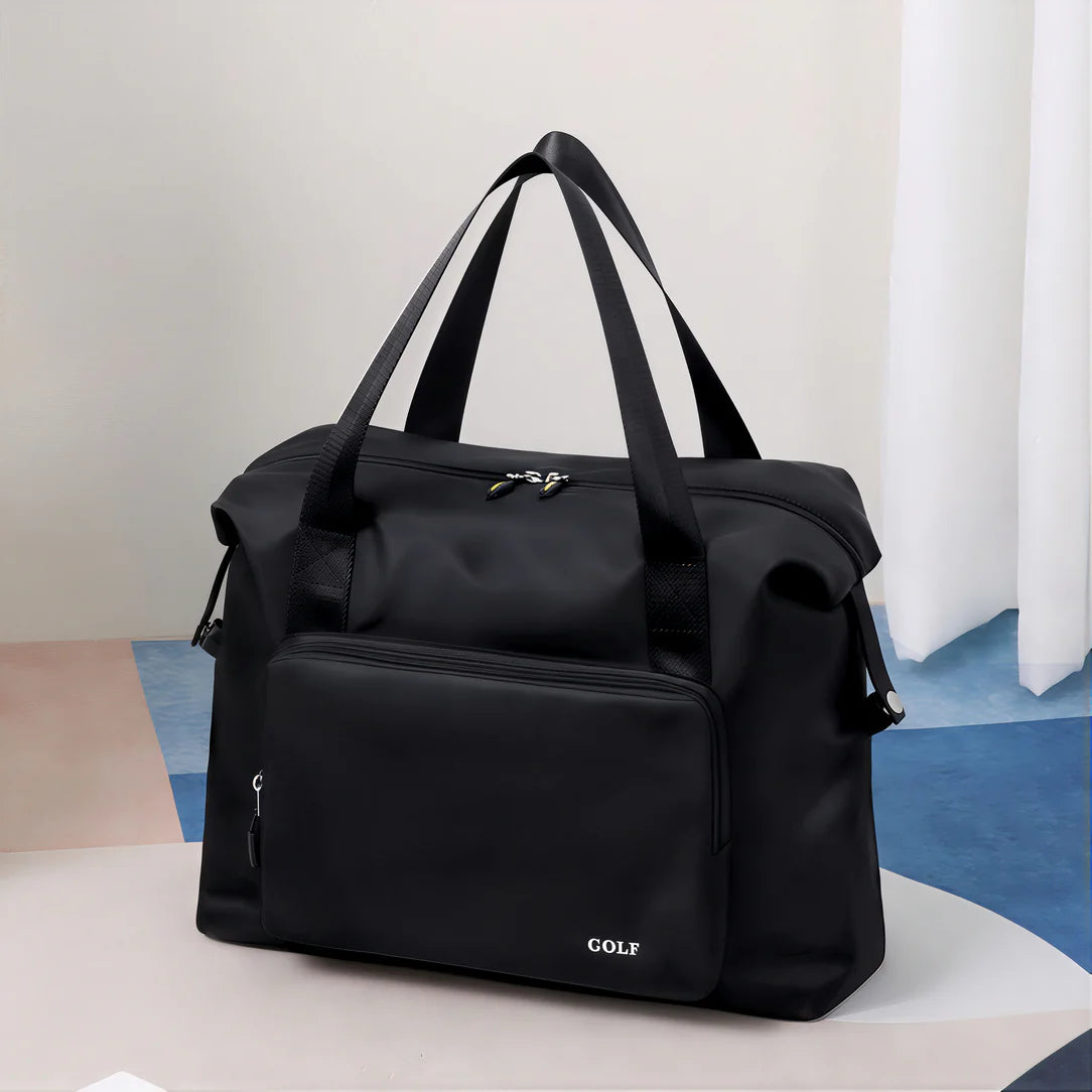 Sac à main de voyage Valmir avec sac noir duffel bag et poignées élégantes