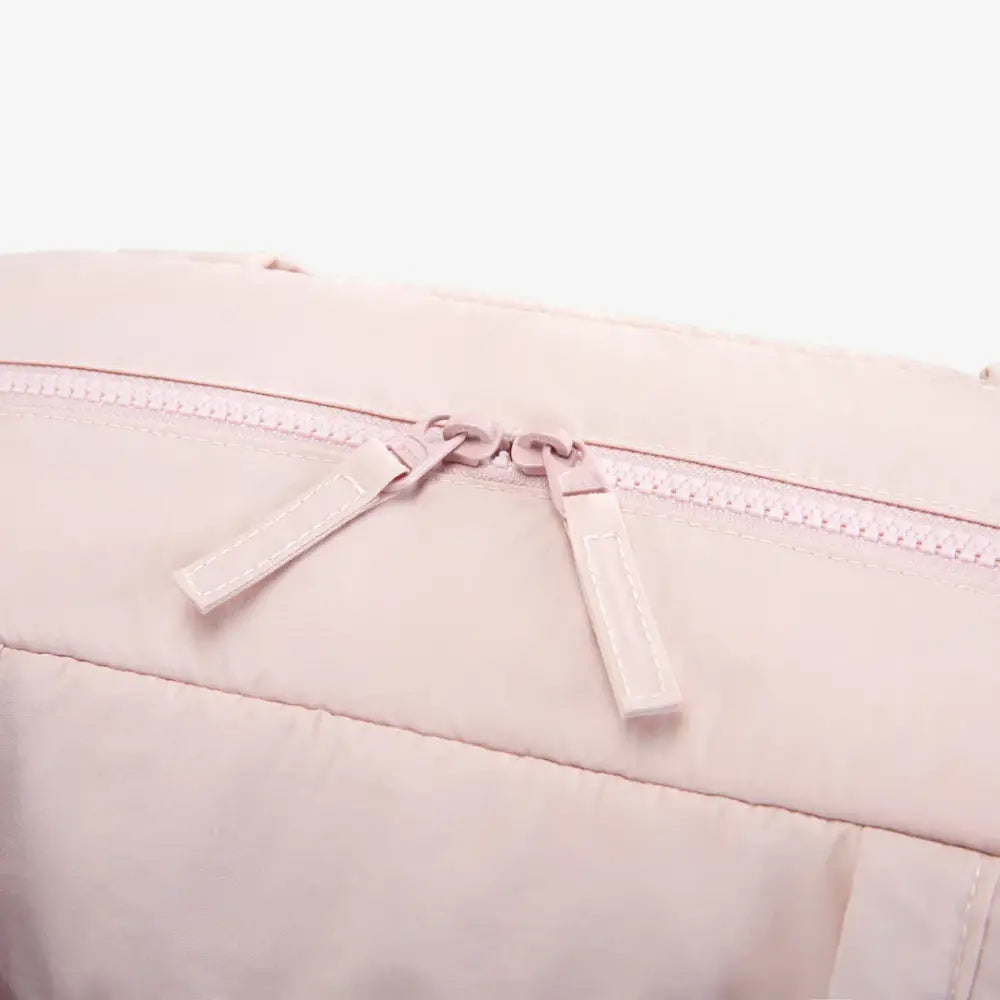 Sac à main d’école rose clair avec fermeture éclair, parfait pour la rentrée