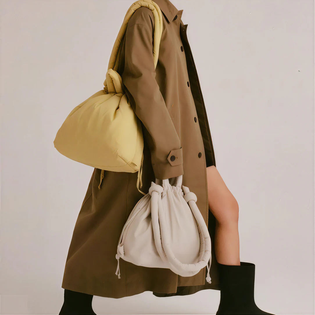 Sac à main et dos modulair avec sacs à main rembourrés à cordon