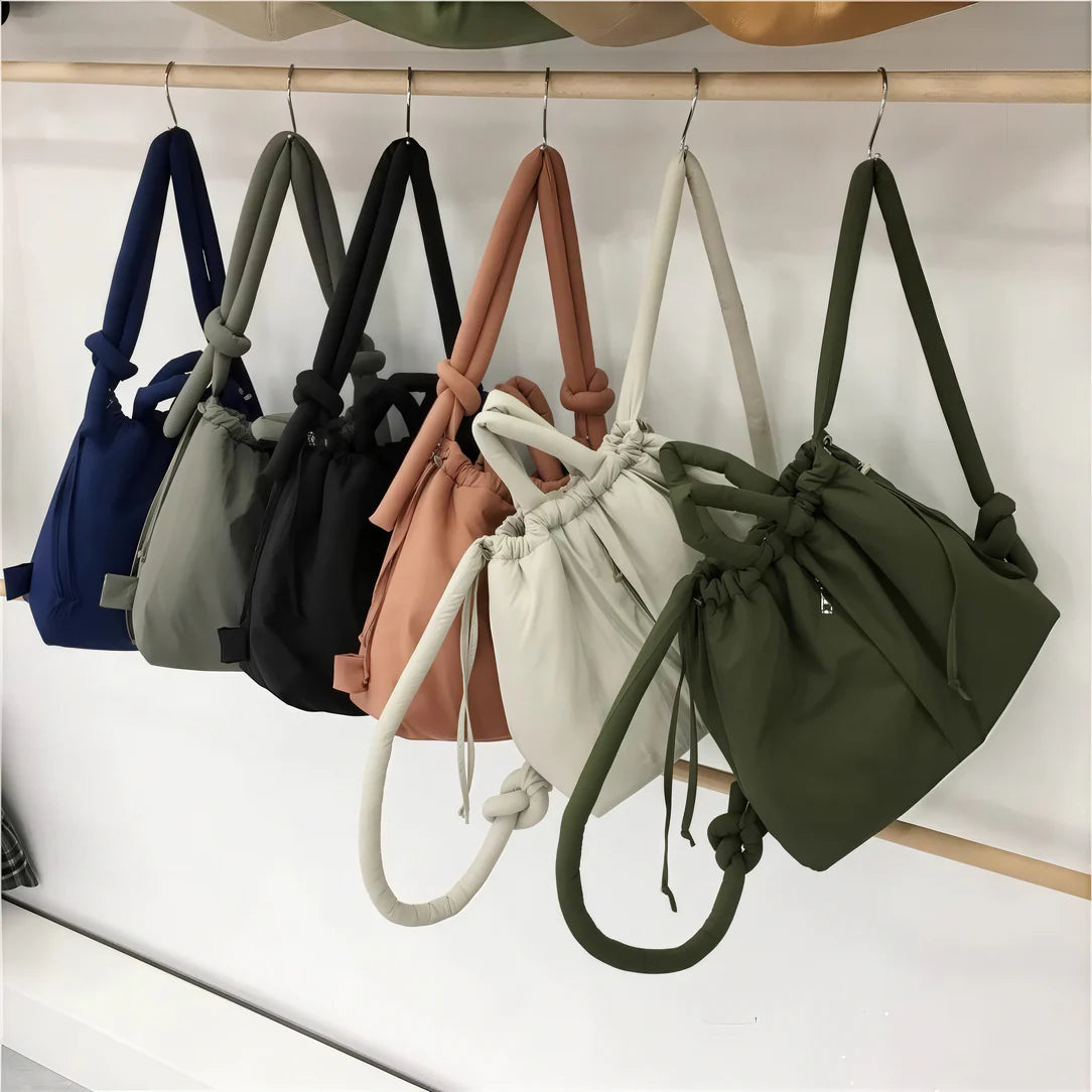 Sac à main modulair avec sacs colorés à cordon pour un style tendance et pratique