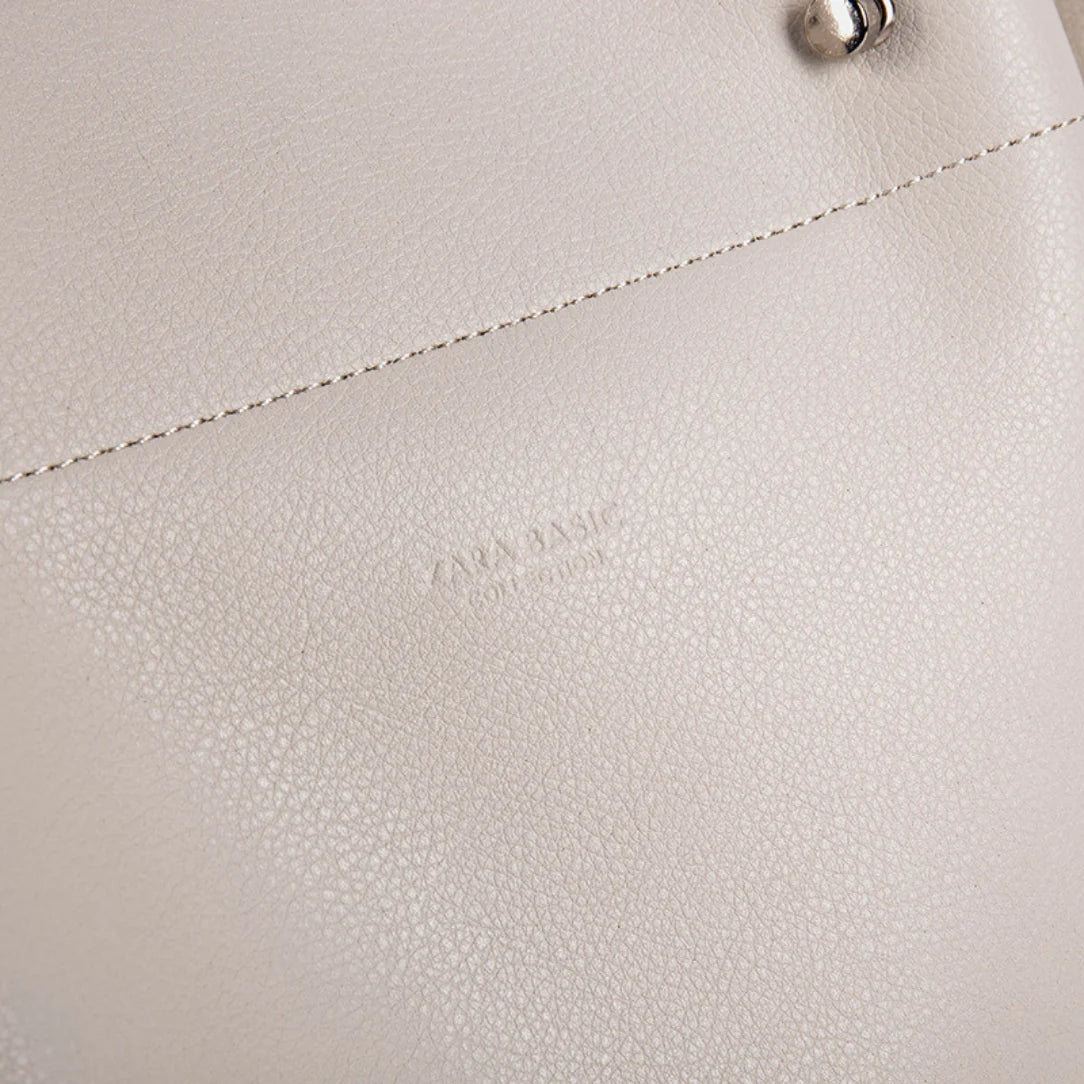 Sac à main fourre tout cuir souple - milo