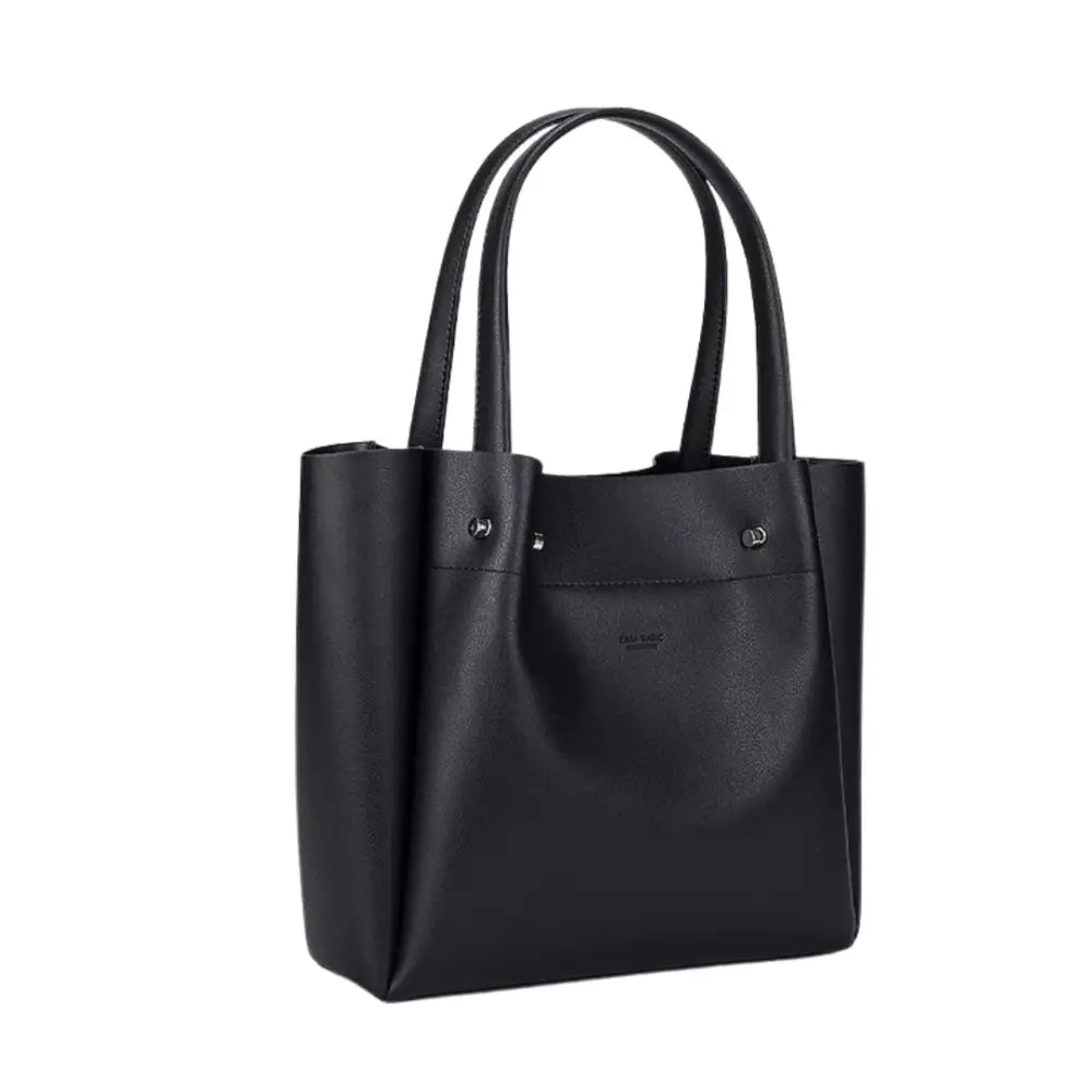 Sac à main fourre tout en cuir souple Milo, élégant et pratique pour toutes occasions