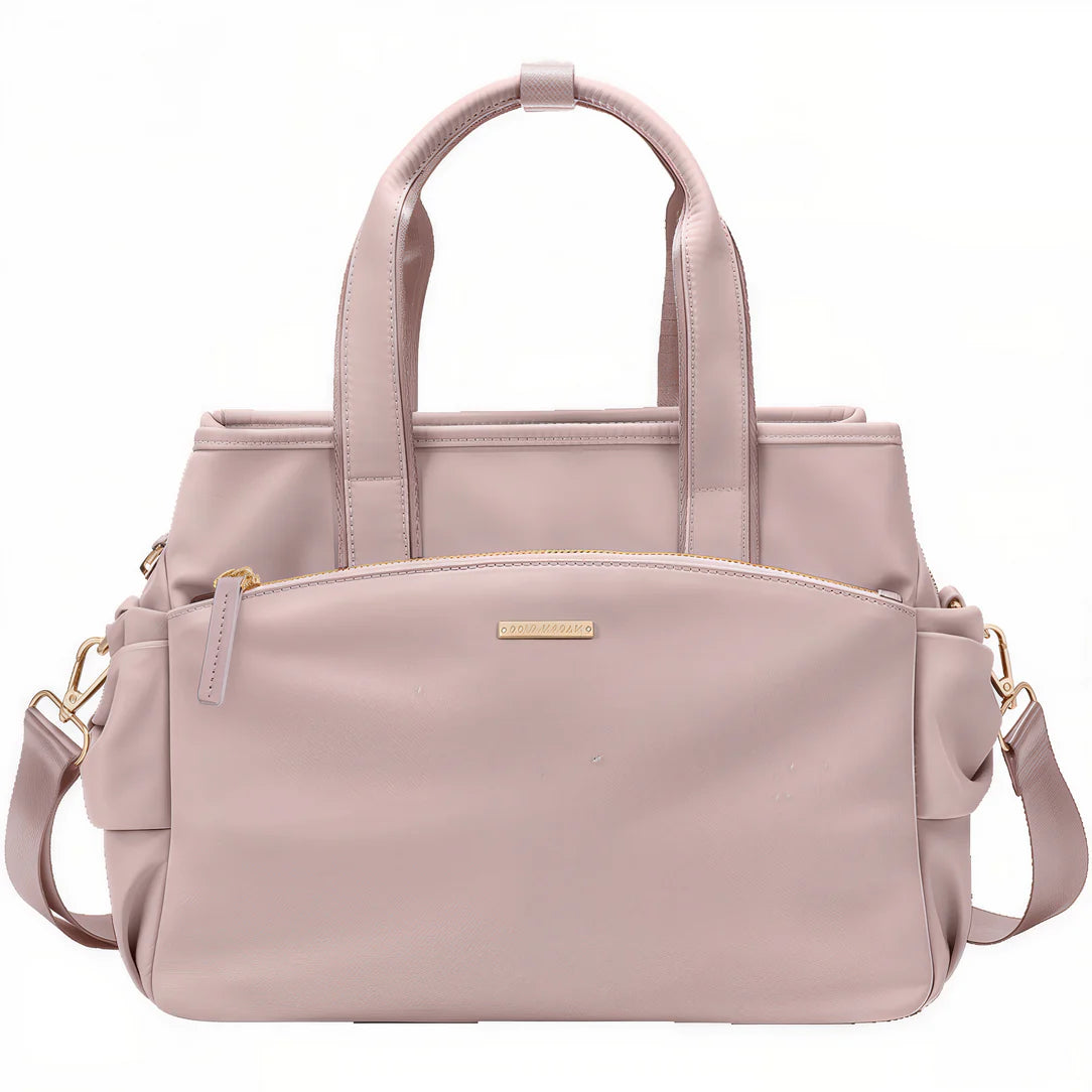 Sac à main tendance Mirel avec sac en cuir rose leather tote bag féminin élégante