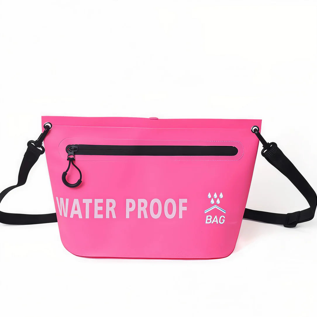 Sac banane waterproof rose, idéal pour vos activités outdoor et étanches