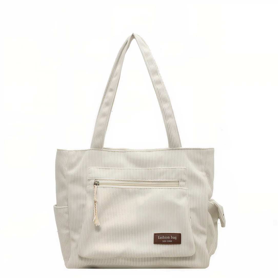 Sac besace en velours côtelé Off-white, sac à main tendance et durable