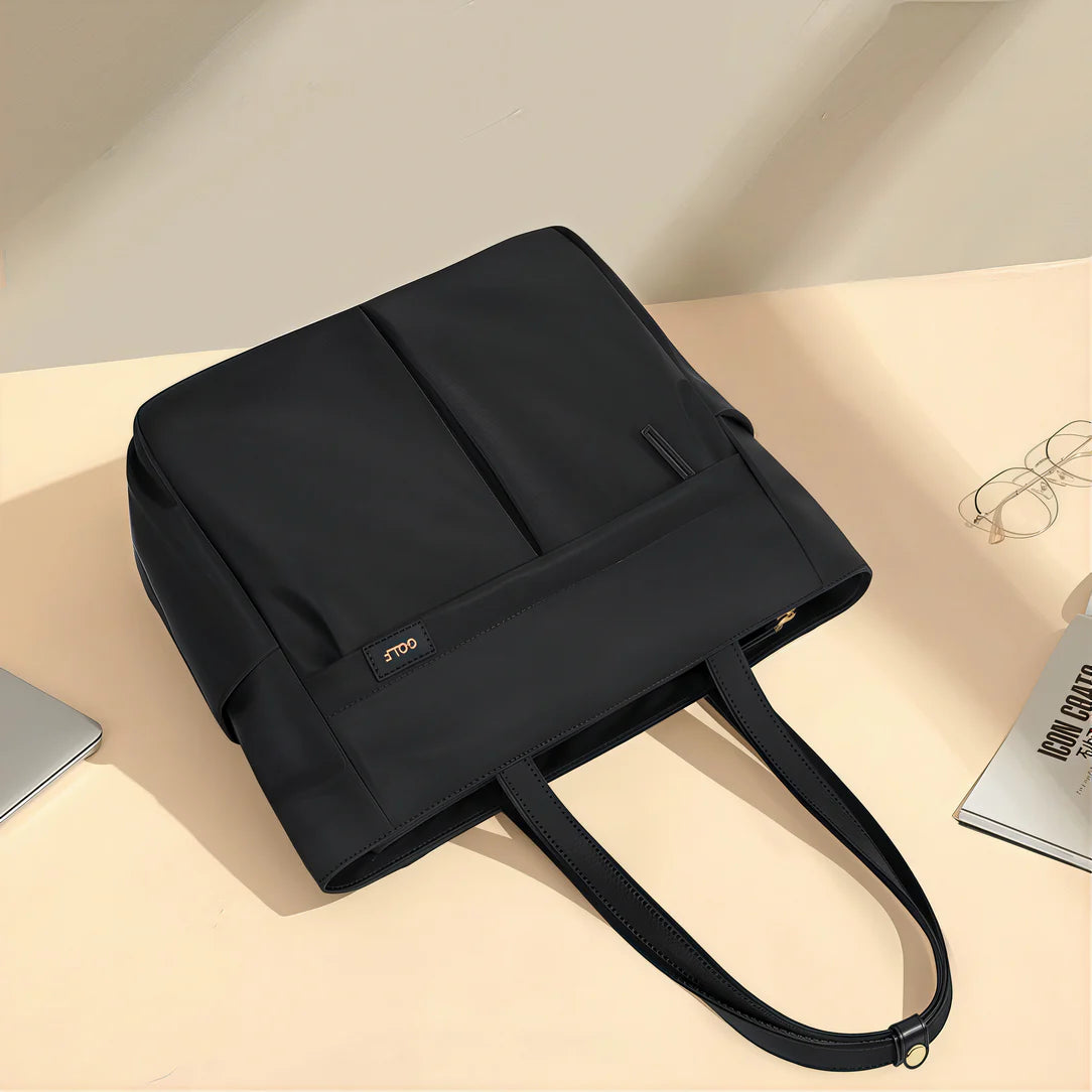 Sac cabas multipoches Vélina avec poignées, sac cabas pratique et tendance