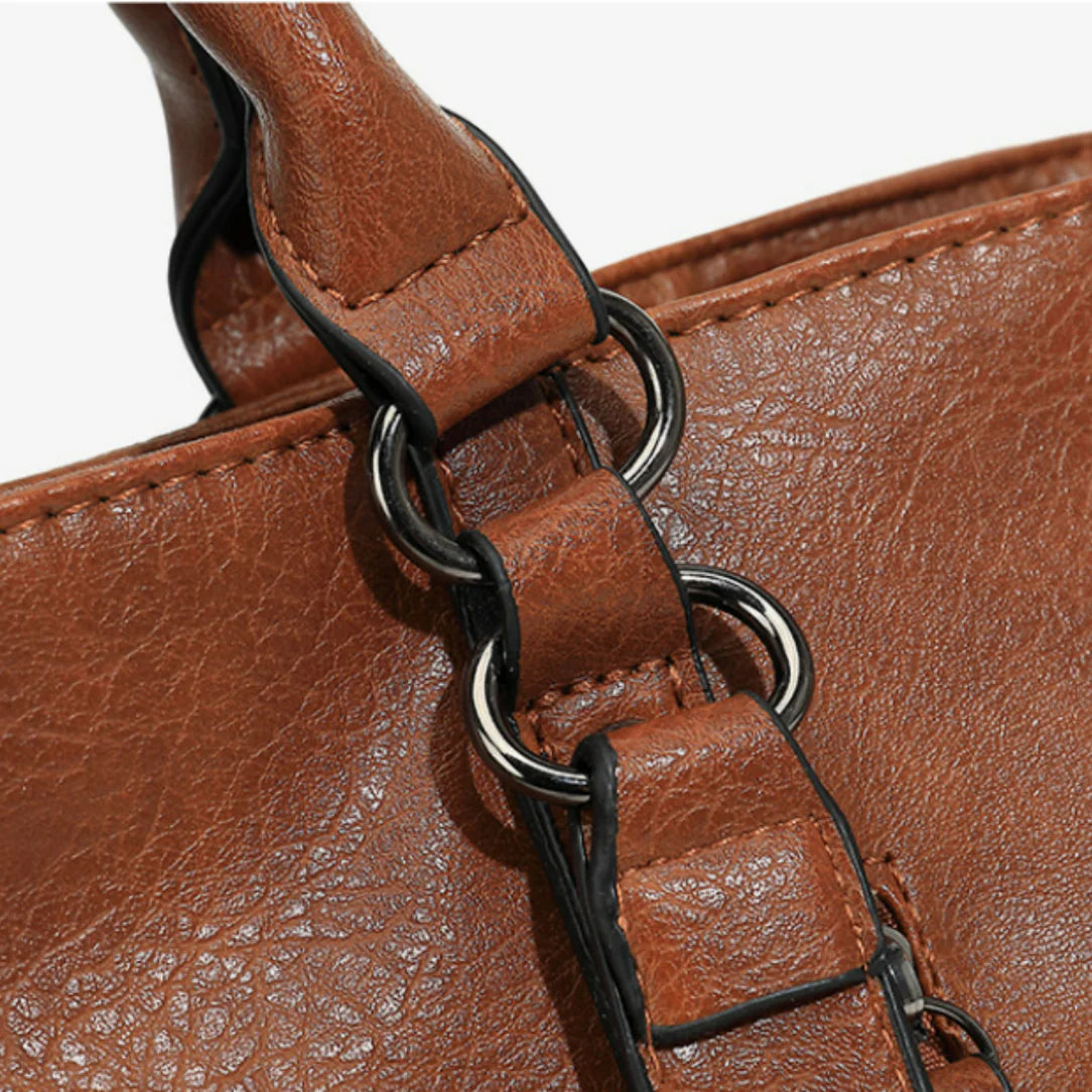 Anse de sac cabas en simili cuir pour Sac Cabas Simili Volantis