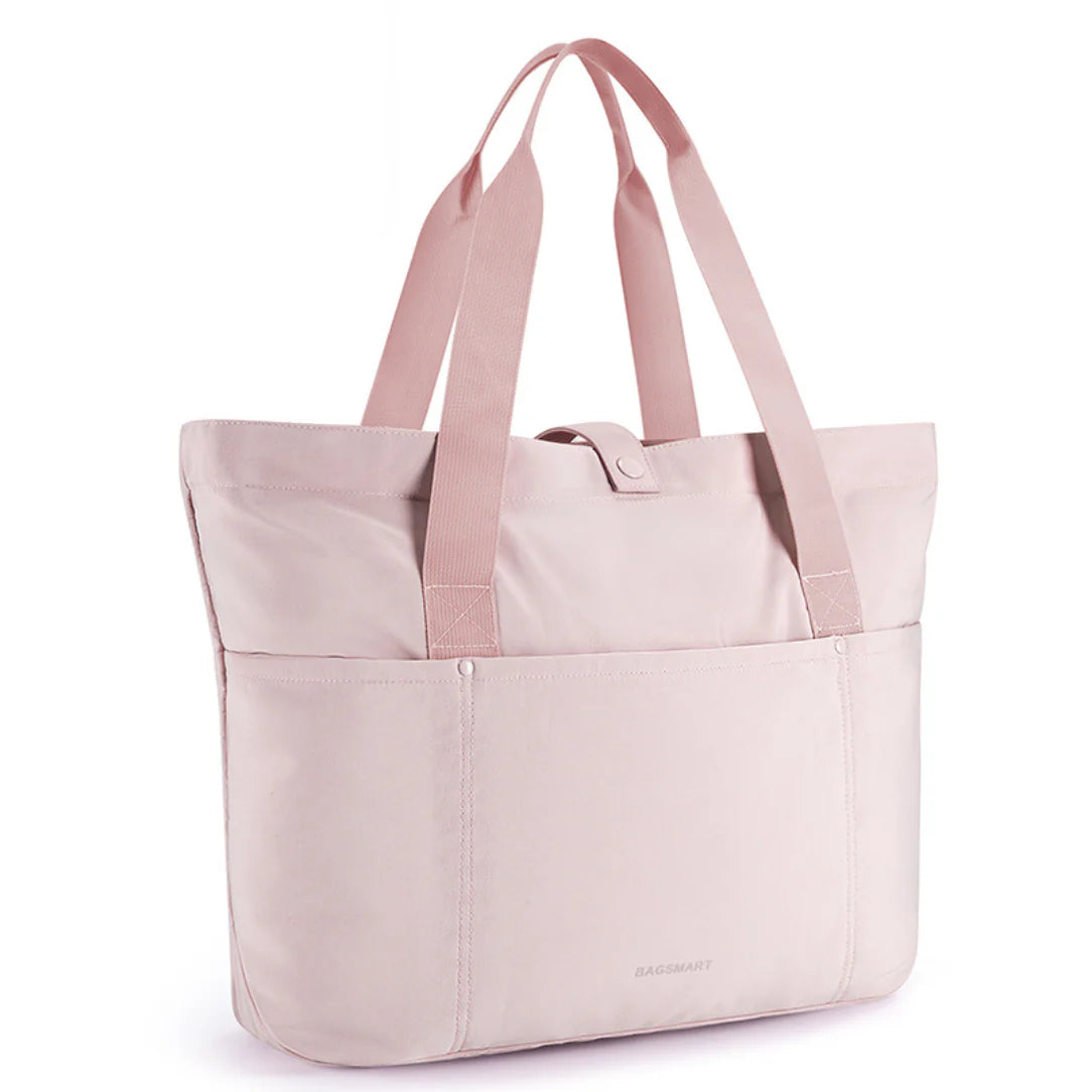 Sac cabas tissu grand format pliable avec poignées, sac cabas élégant et pratique