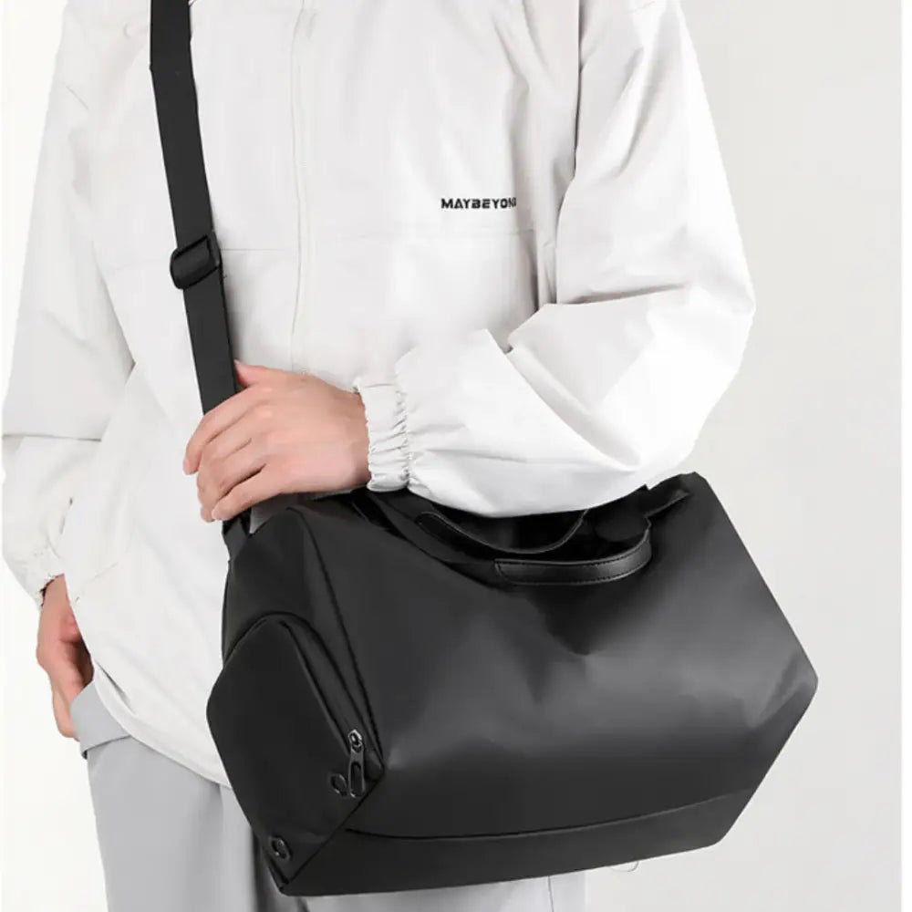 Sac de sport 20l avec sac à épaule noir pour entraînement et voyage