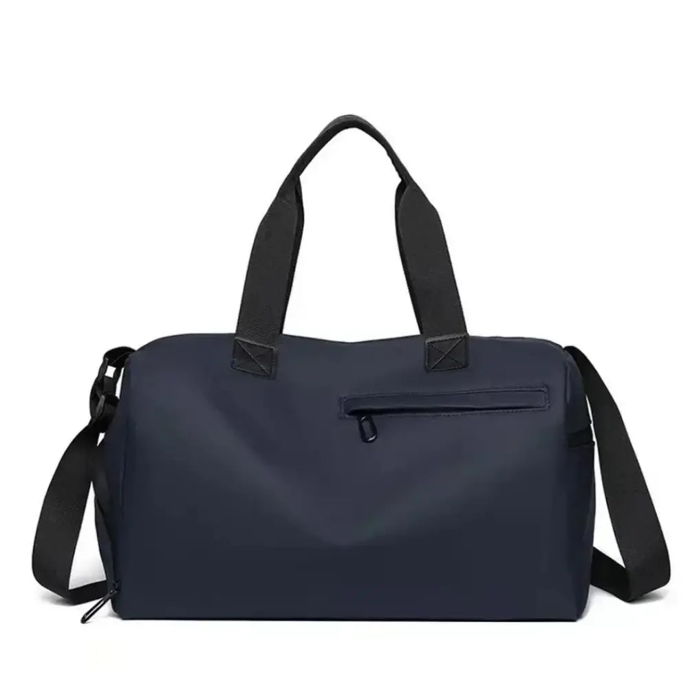 Sac de sport 20l navy blue avec bretelles noires pour entraînement FitRush