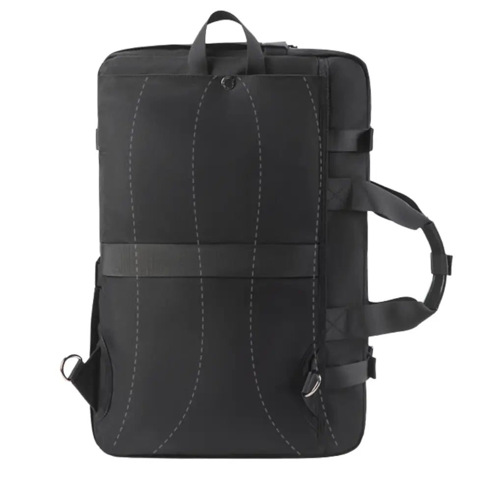 Sac à dos rectangulaire noir.