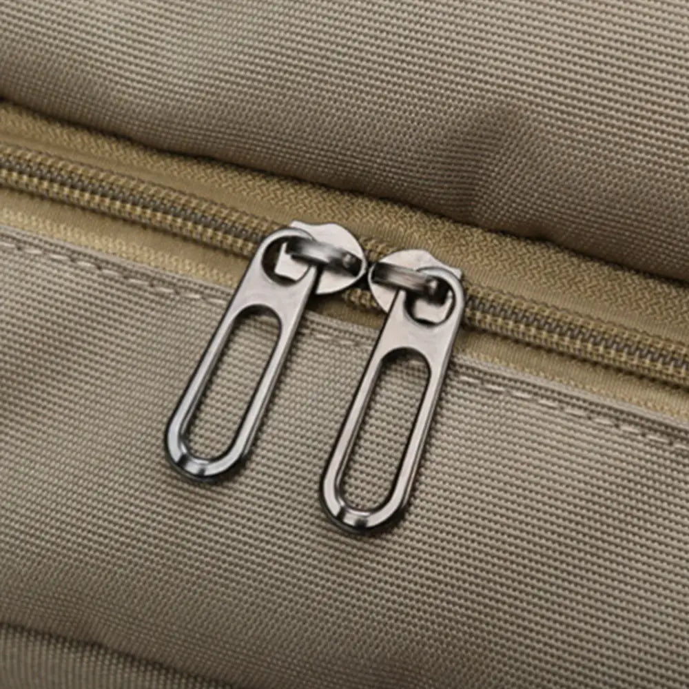Tissu beige avec tirettes en métal pour Sac de voyage pour weekend Beichao