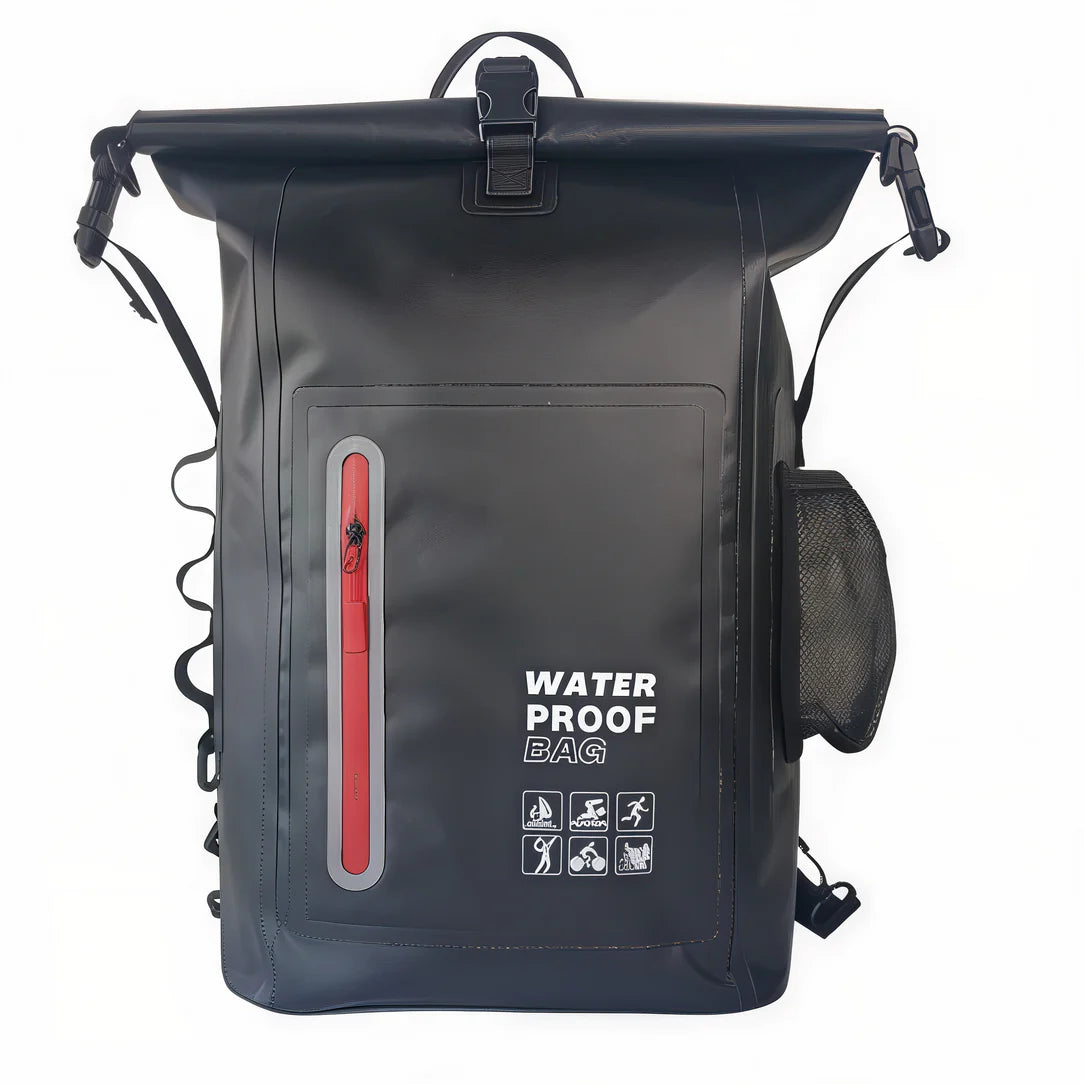 Sac étanche multifonction avec sac à dos étanche noir en PVC 500D robust плотный