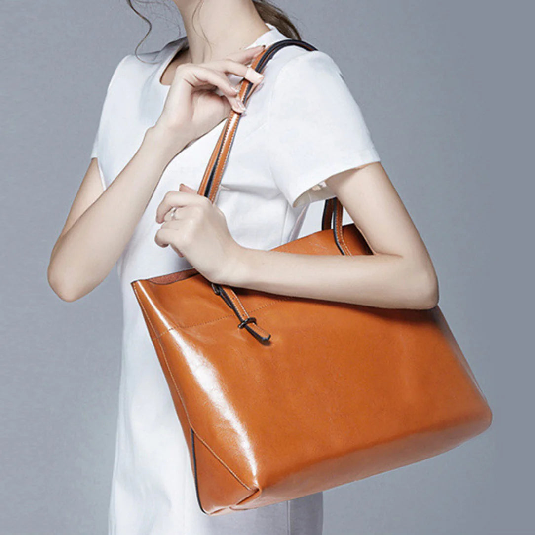 Sac fourre tout femme cuir - era