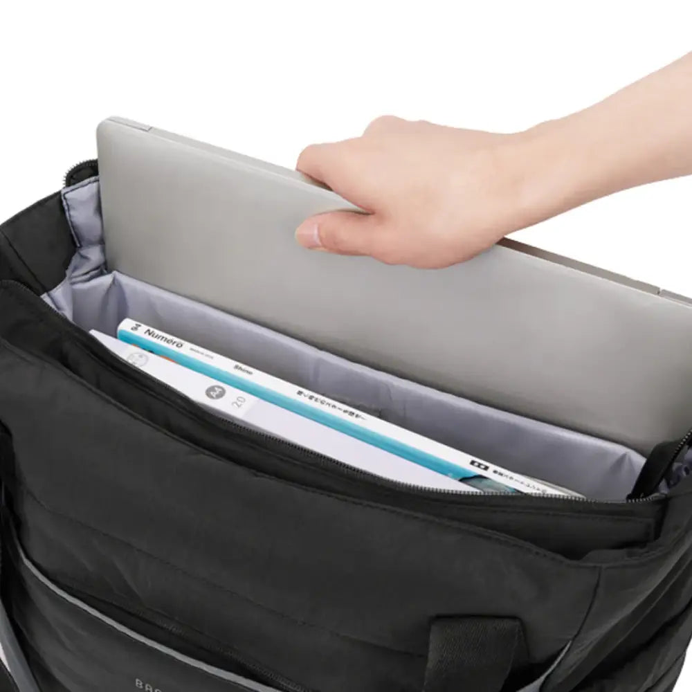 Sac fourre tout multifonction Carmin avec ordinateur portable et livres pour femmes