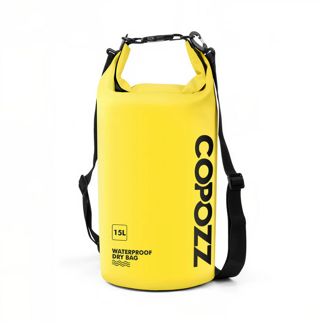 Sac piscine étanche Copozz 15L waterproof dry bag with shoulder strap for sports nautiques