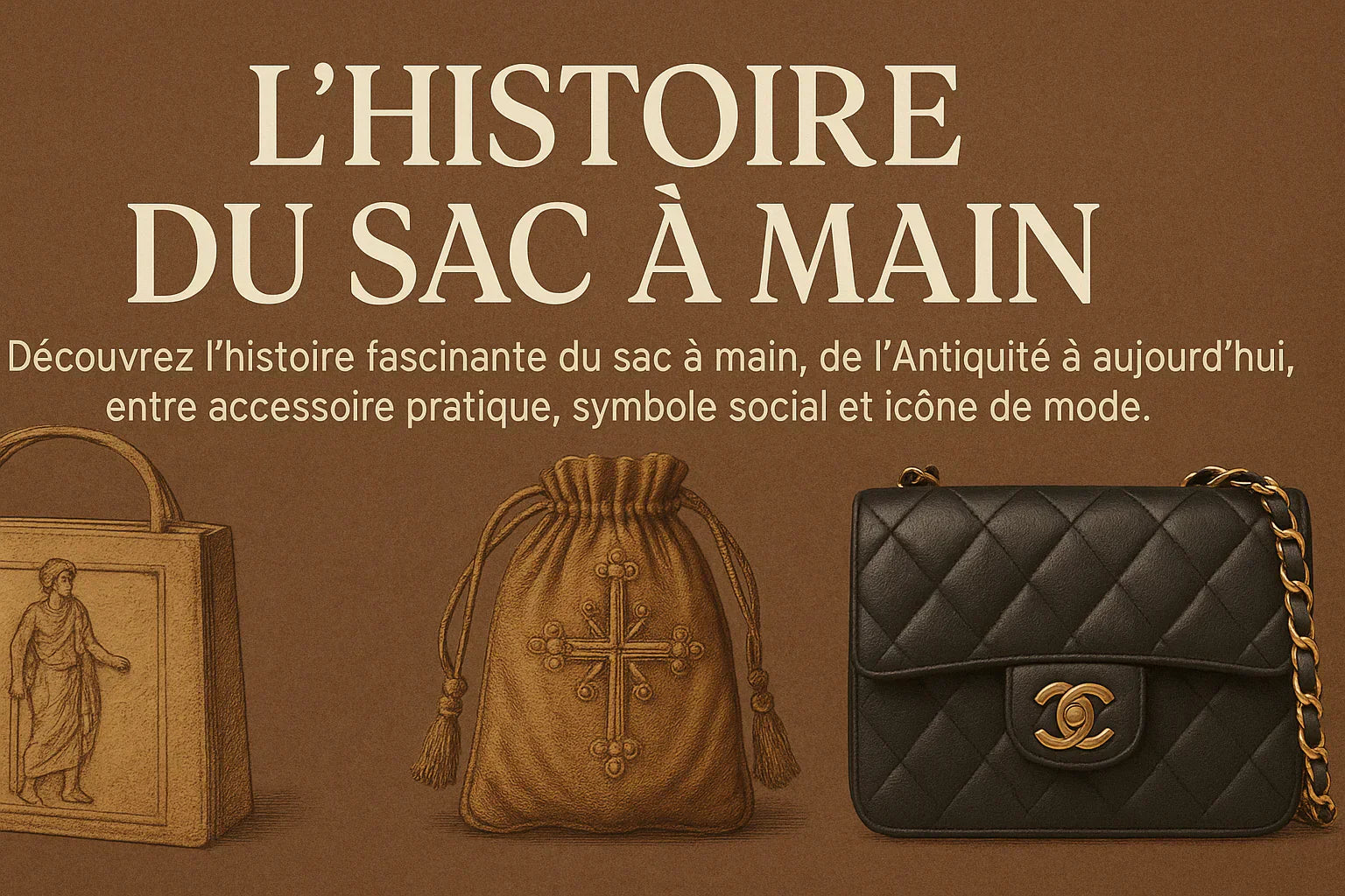 Histoire et origine du sac à main