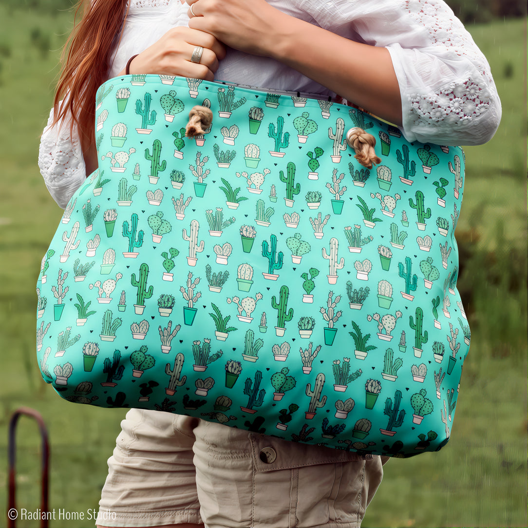 ¿Cómo hacer un bolso de playa? Tutorial fácil paso a paso