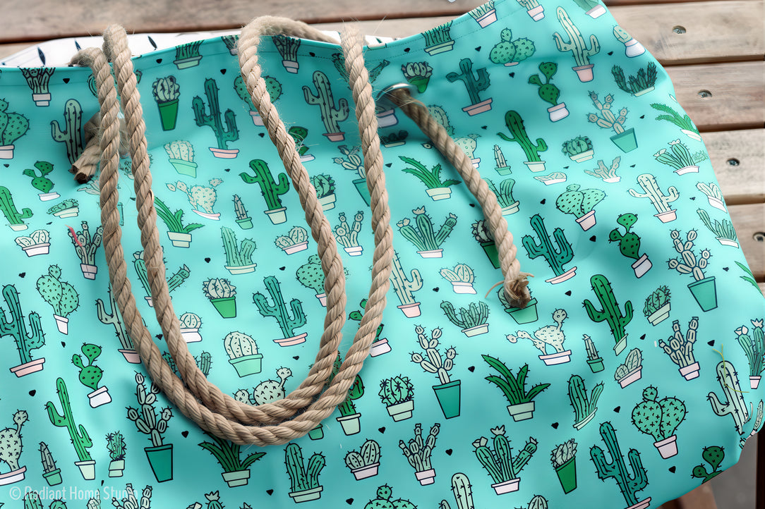 ¿Cómo hacer un bolso de playa? Tutorial fácil paso a paso