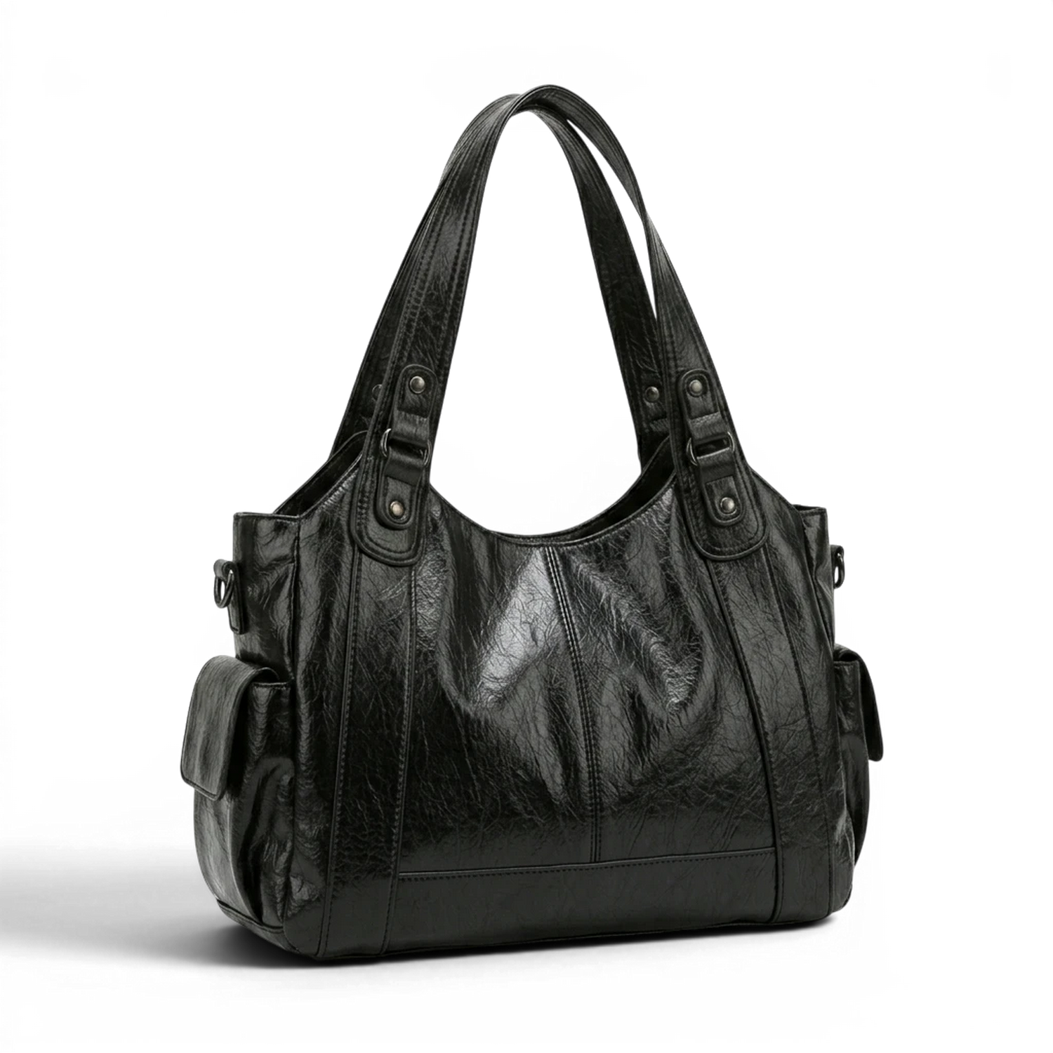 Grand sac à main de cours rétro – Eulalie
