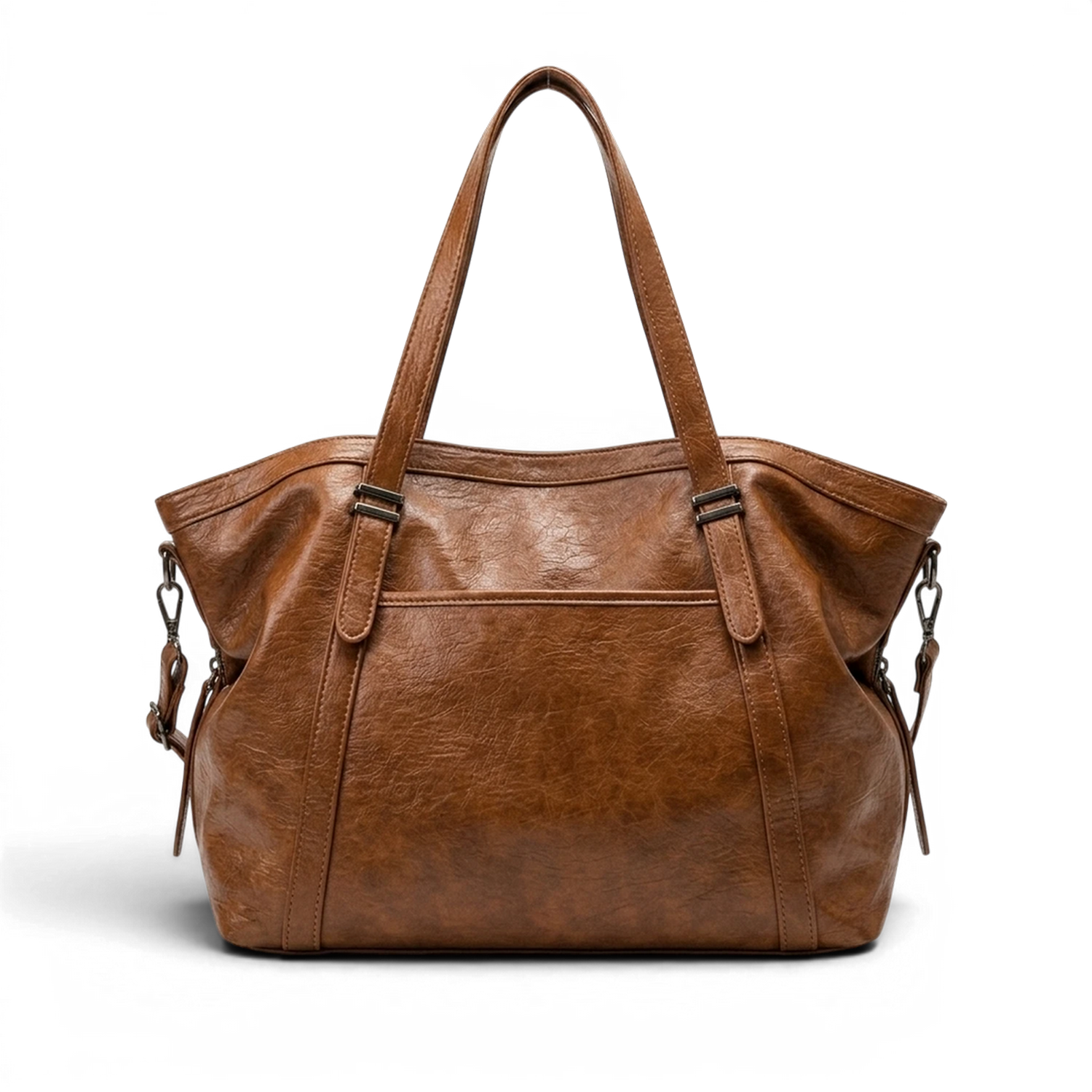 Grand sac à main de cours XXL souple à bandoulière – Anouk