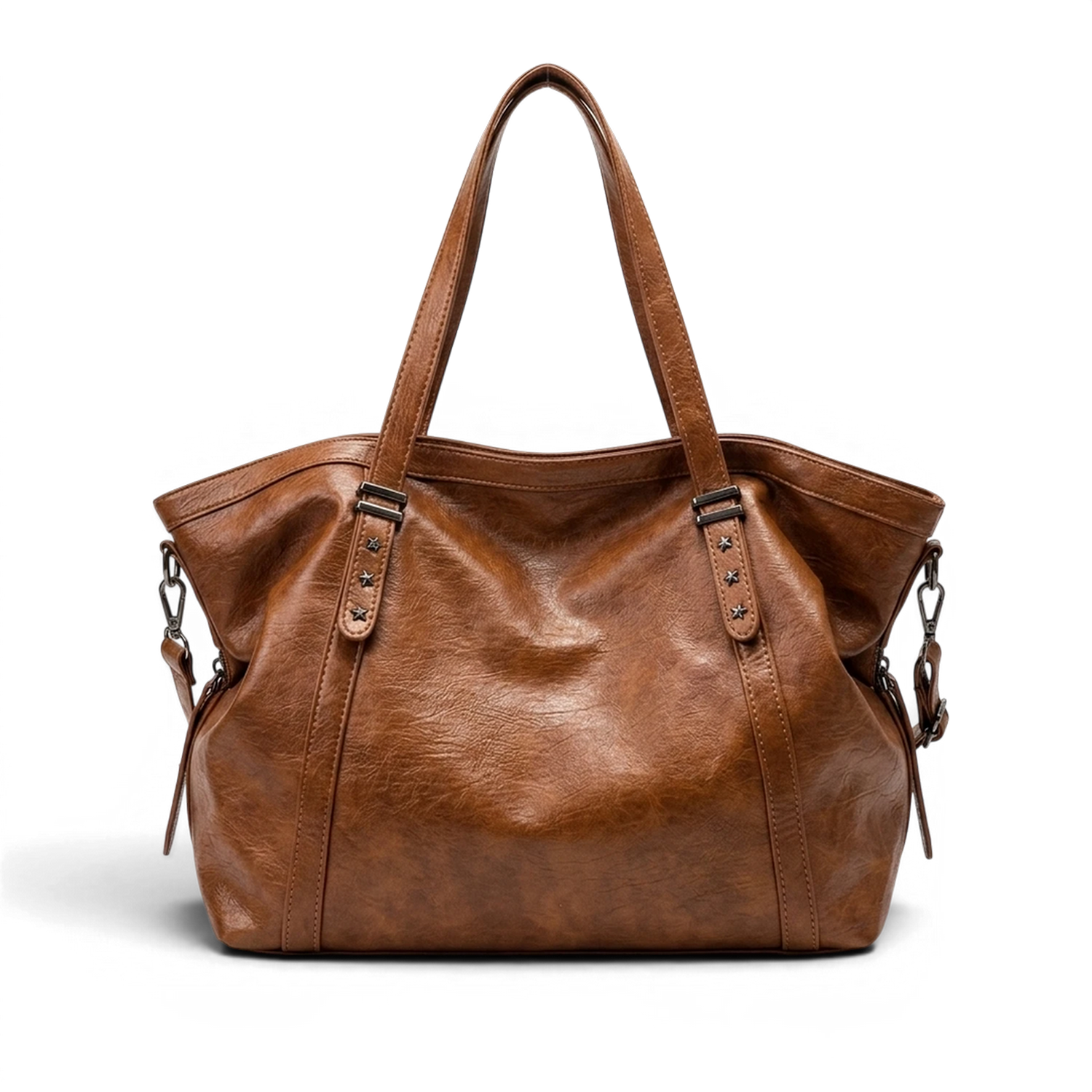 Grand sac à main de cours XXL souple à bandoulière – Anouk