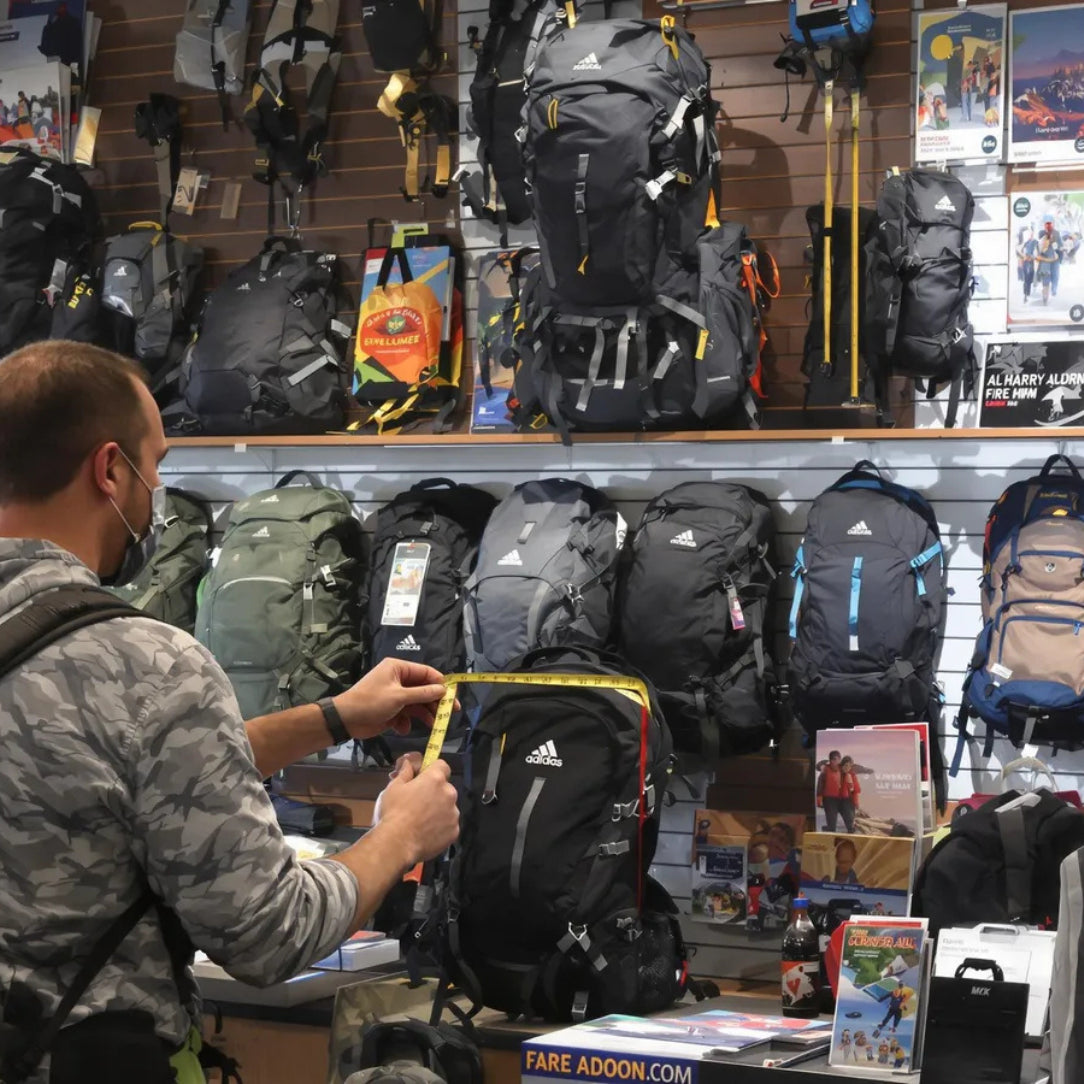 Volume idéal sac à dos voyage