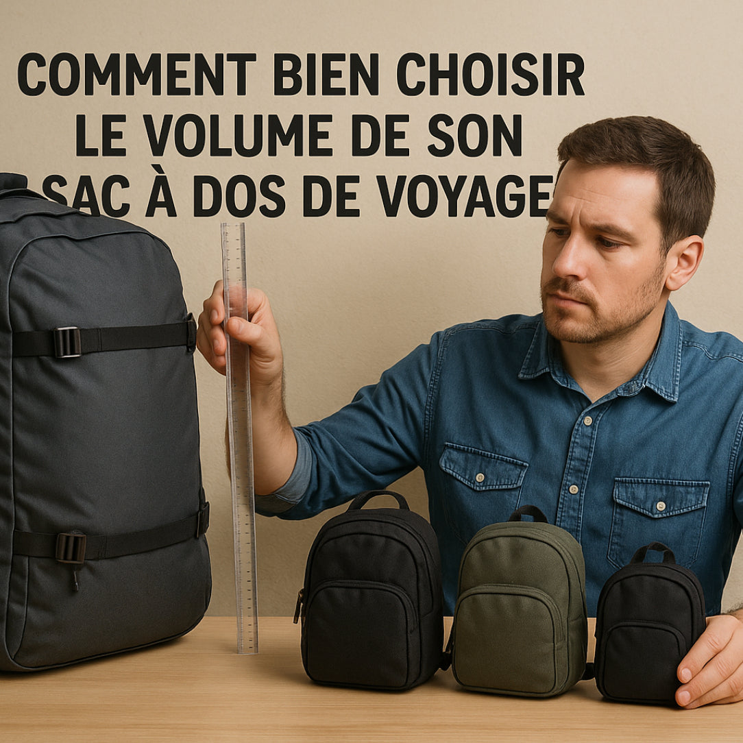 Choisir le volume de son sac à dos voyage