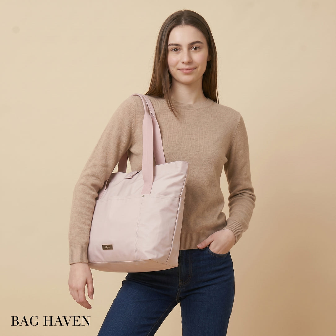 Large fabric tote bag - Foldable