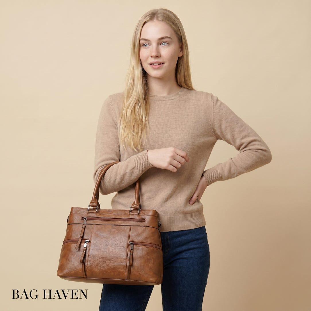 Sac à main de cours satiné - Vander