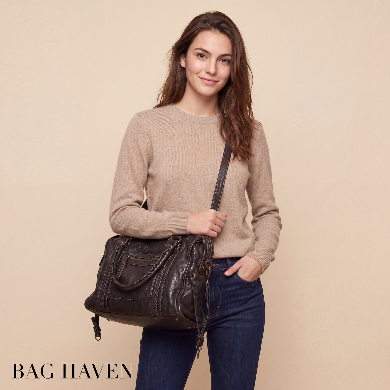Sac de cours rétro vintage - Bagara