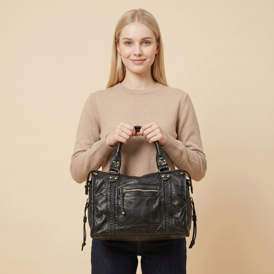 Vintage leather bag - Klassi