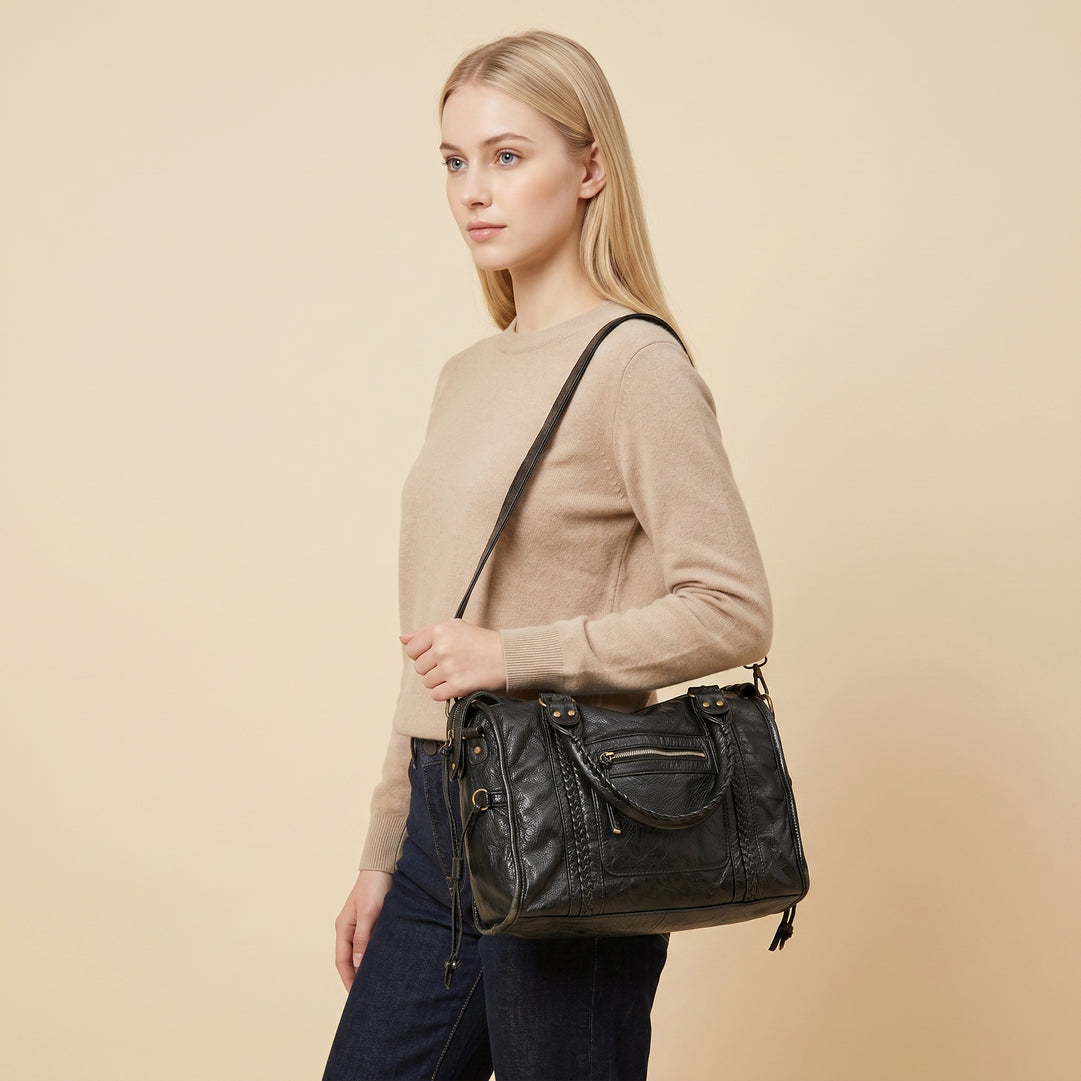 Vintage leather bag - Klassi