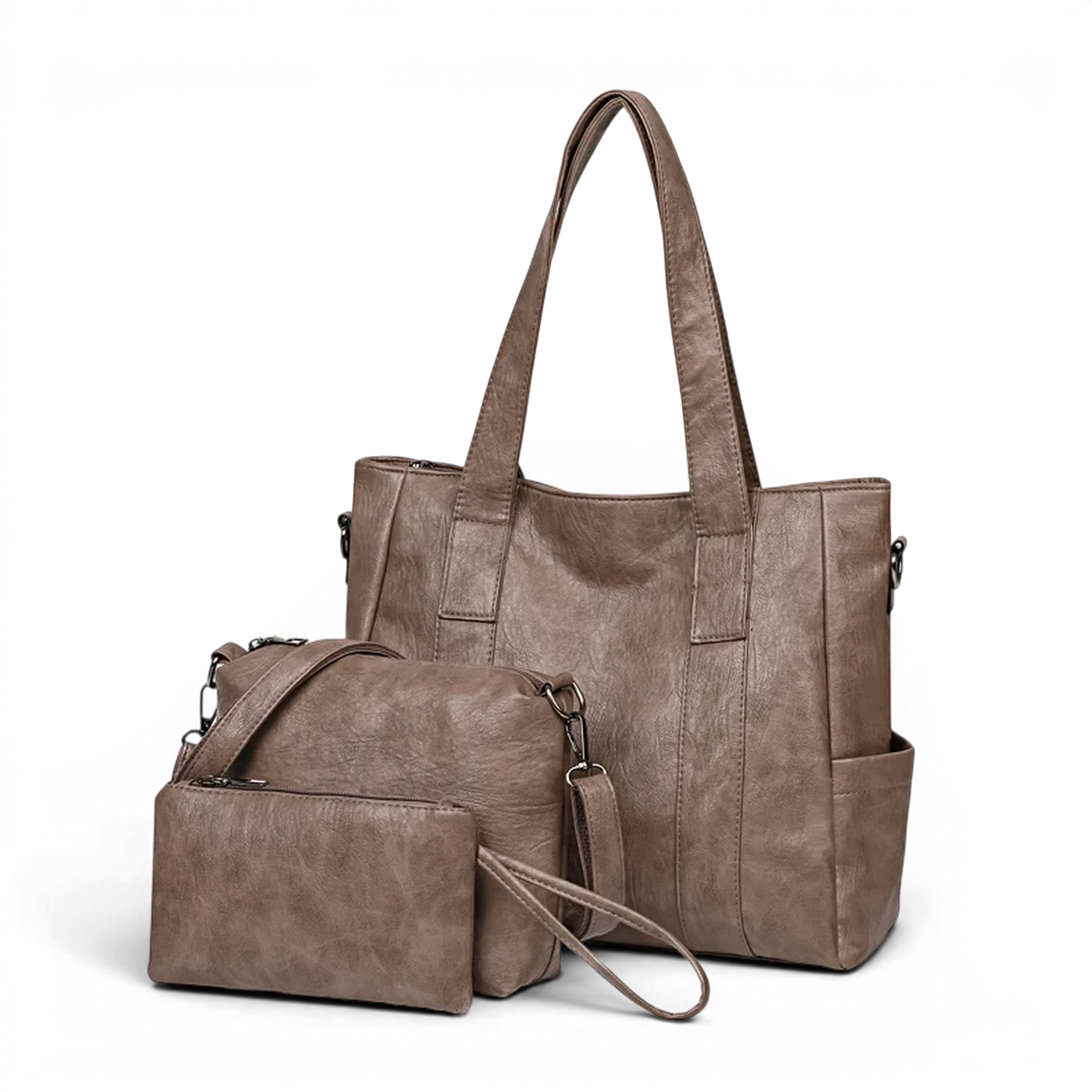 Sac de cours à bandoulière chic 3 ensembles - Wanderval