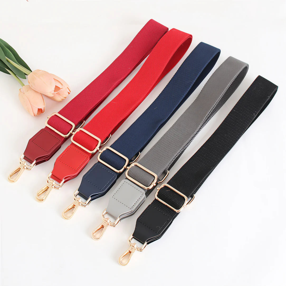 Bandoulière large réglable pour sac à main coloré et tendance