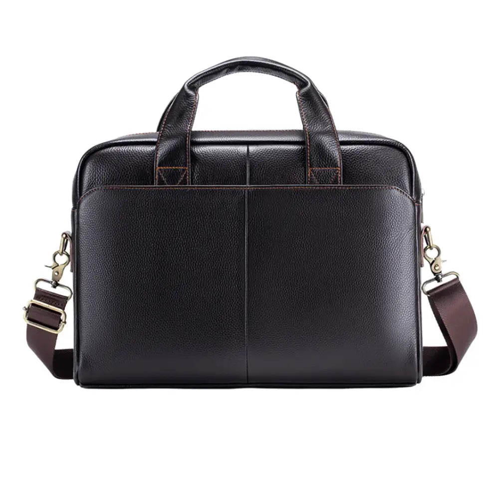 Sac à bandoulière en cuir premium Ovyn avec poignée et bandoulière détachable