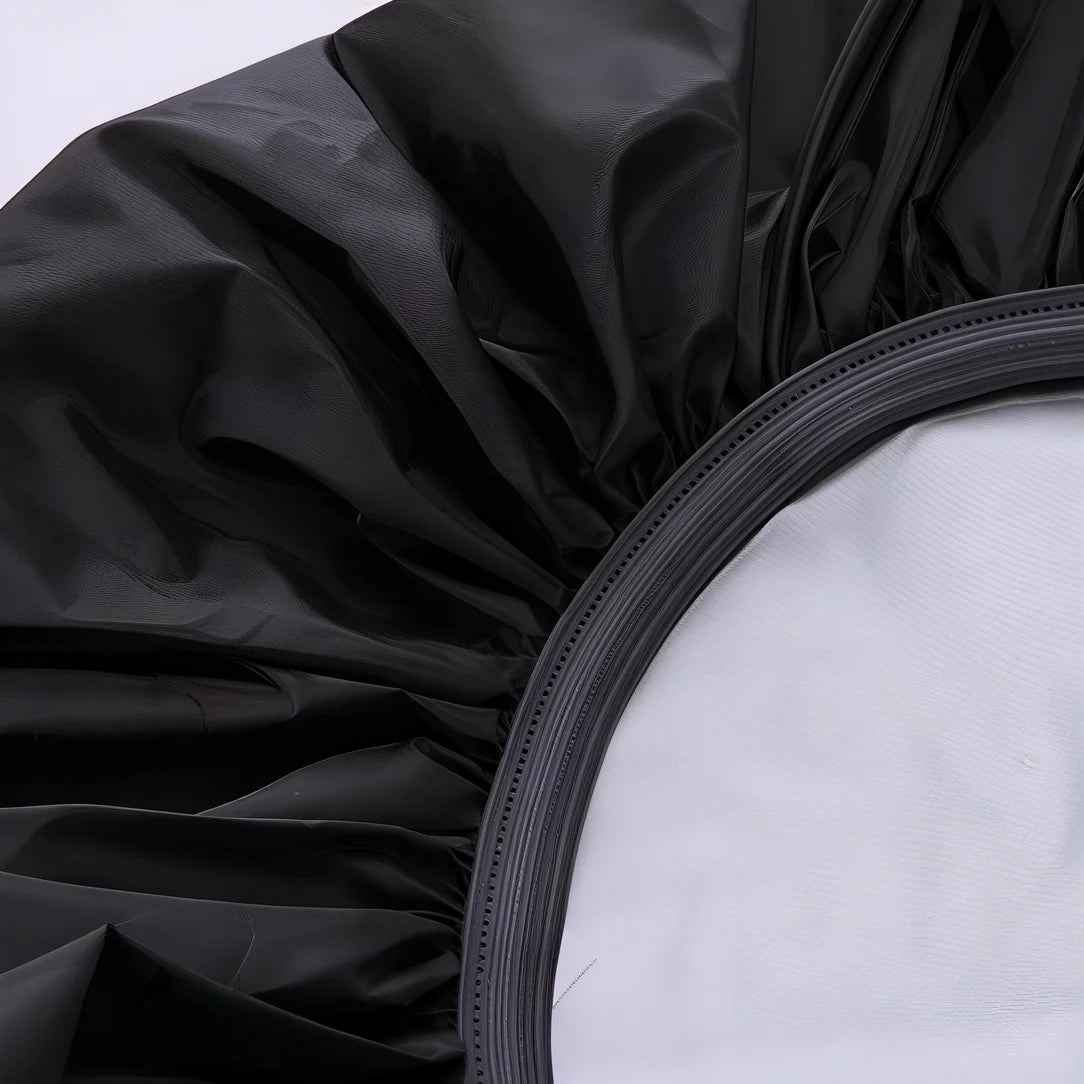 Housse anti-pluie waterproof élastique noire pour protection 15-85L d’anti-pluie waterproof