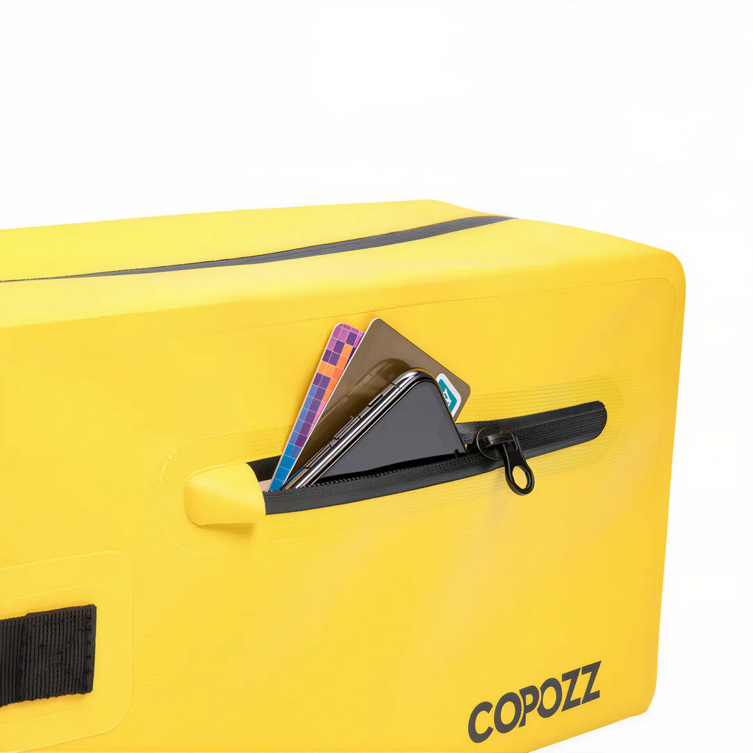 Petit sac étanche 7L Copozz S pour trajets urbains avec poche zippée imperméable