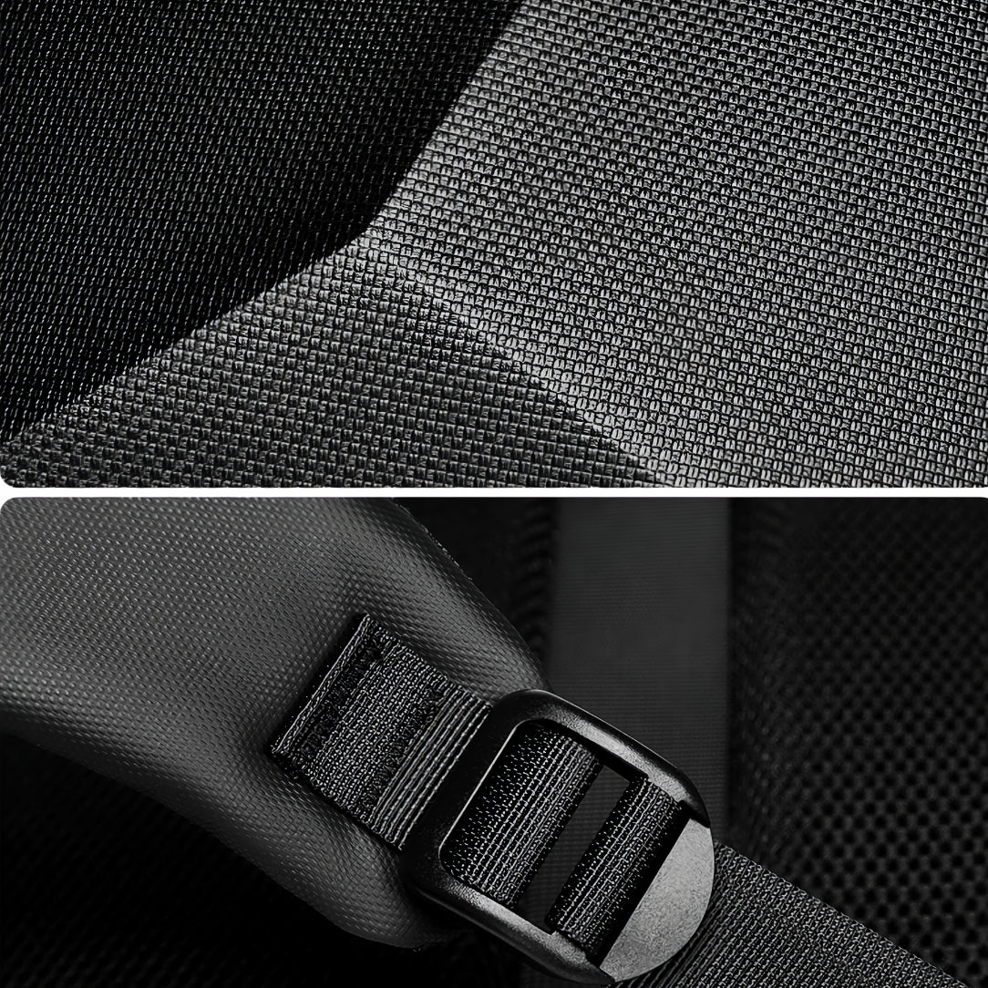 Matériau noir texturé pour sac à dos antivol USB Guard I avec port USB intégré