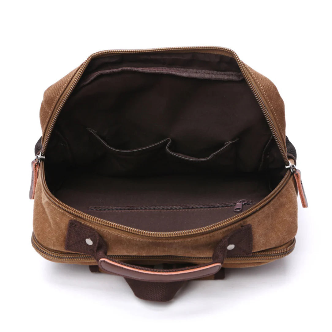 Sac à dos cartable vintage - velterra