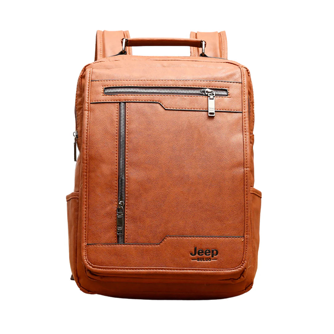 Sac à dos cuir homme travail - jeep ii