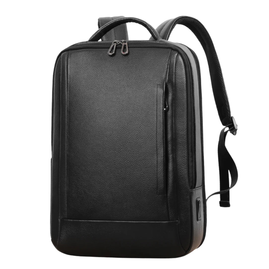 Sac à dos cuir noir homme - obscaro