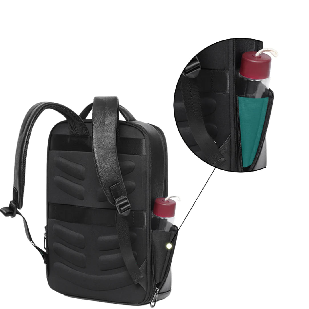 Sac à dos cuir noir homme - obscaro