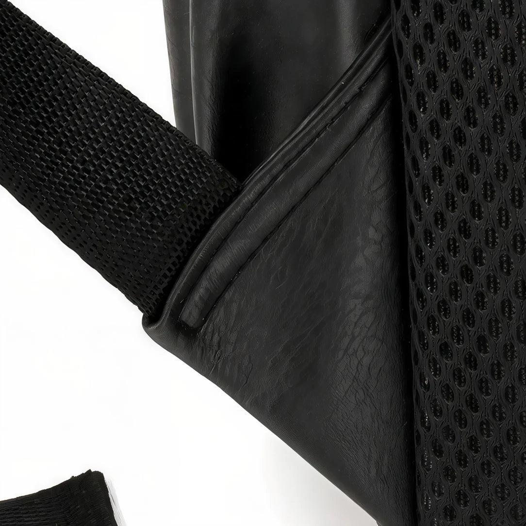 Bretelle en cuir Kavren avec port USB et maille pour Sac à dos en cuir