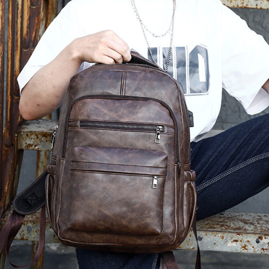 Sac à dos en cuir - kavren