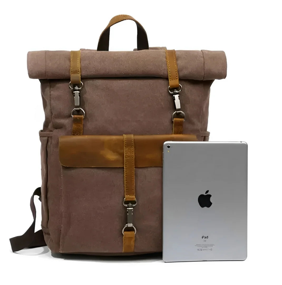 Sac à dos en toile vintage - auguste