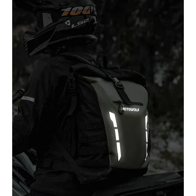 Sacoche de moto.