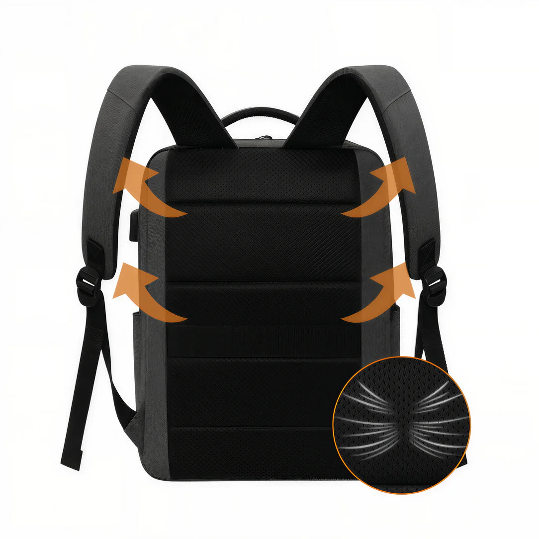 Sac à dos étudier ordinateur Logedia One avec ventilation et rangement pratique